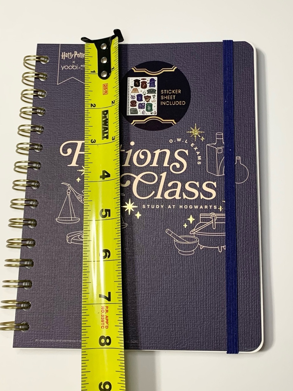 Harry Potter Yoobi Potions Class Journal Notebook NEW Stickers Included 6” x 8” - Picture 5 of 6